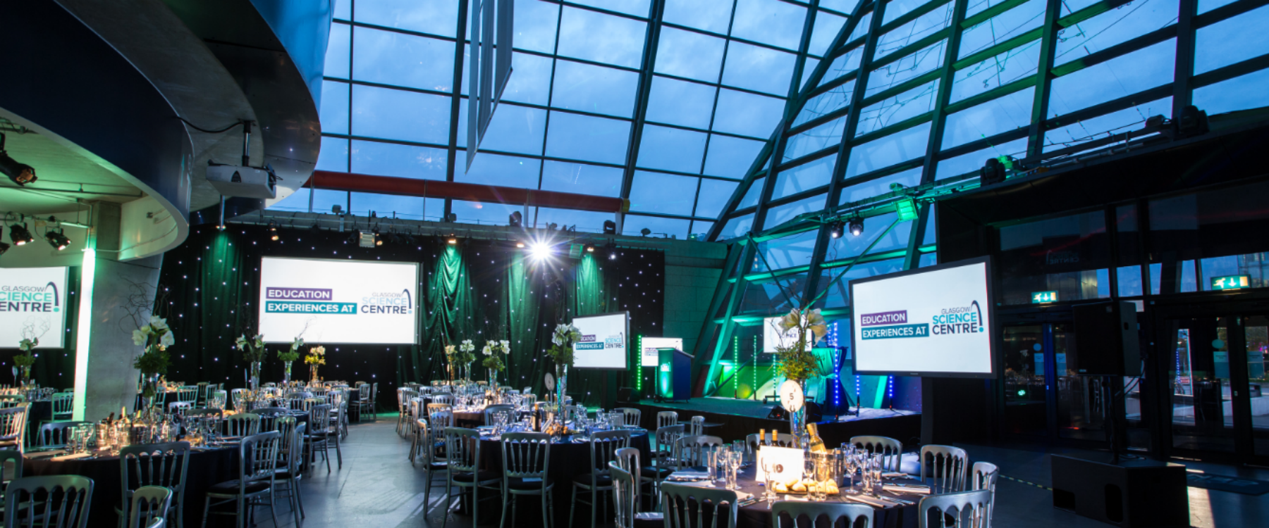 Atrium Glasgow Science Centre